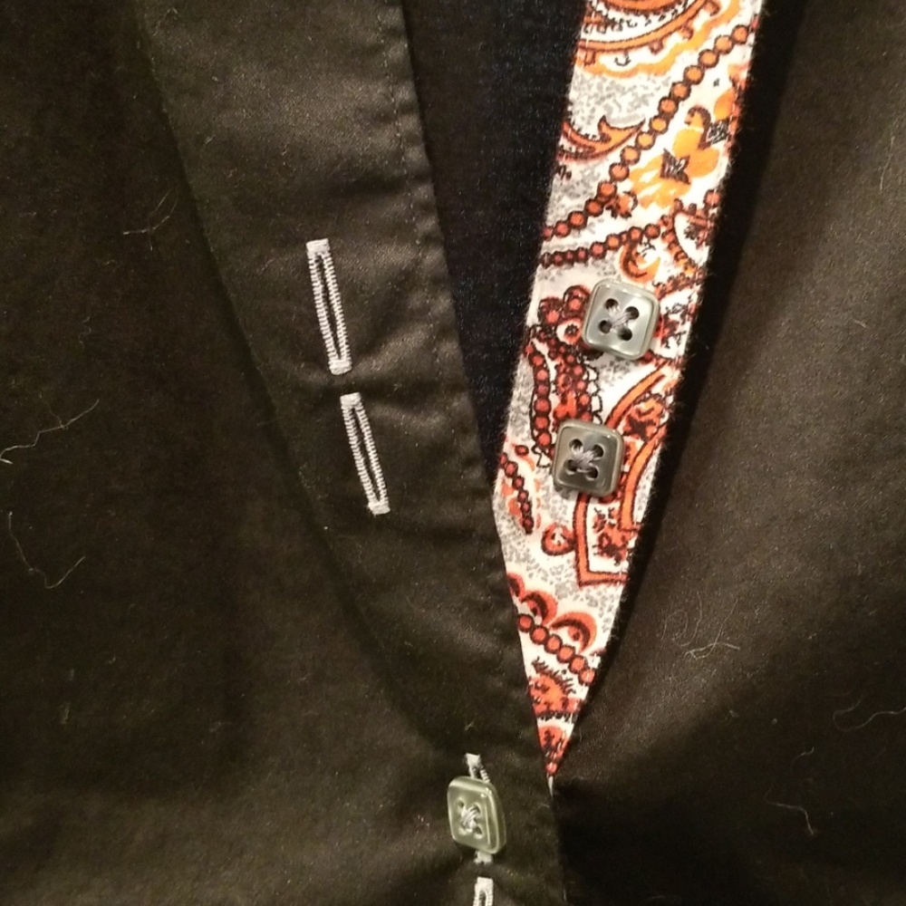 Jared Lang Button Down Blouse. Size 3 (Med) - image 3